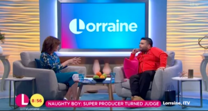 Naughty Boy Cheryl Lorraine (Credit: ITV)