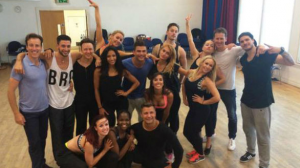 Strictly come Dancing rehearsals (Credit: Twitter)