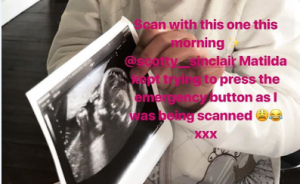 Helen Flanagan Scan close up (Credit: Instagram)