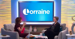 catherine Russell on lorraine (Credit: ITV)
