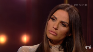 Katie Price (Credit: RTE)