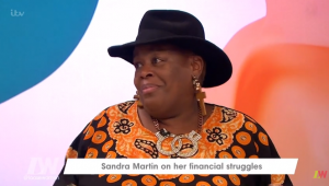 Sandra martin Loose Women (Credit: ITV)