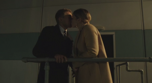 Ethan Alicia kiss Casualty (Credit: BBC)