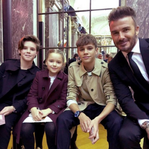 David beckham Cruz Romeo Harper (Credit: INstagram)