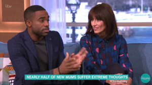 Ore Oduba and Davina McCall (Credit: ITV)