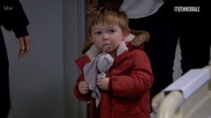 Moses didn't recognise his dad in Emmerdale