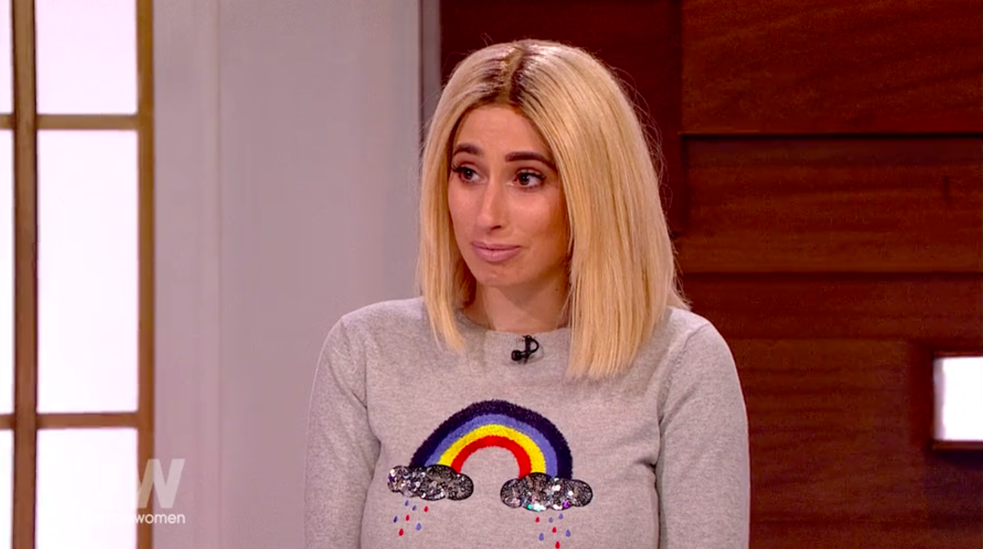 Stacey Solomon takes fashion tips from... Lorraine Kelly