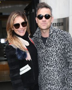Robbie Williams and Ayda Field FAMEFLYNET