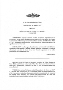 meghan Markle Prine harry Queen Approval of Marriage (Credit: Twitter)