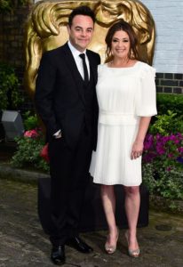 Ant McPartlin and his wife Lisa Armstrong in 2015 (Ian West/PA)