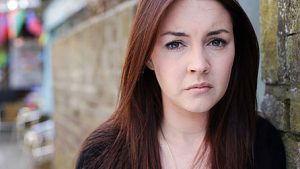 BBC issued photo of soap actress Lacey Turner 