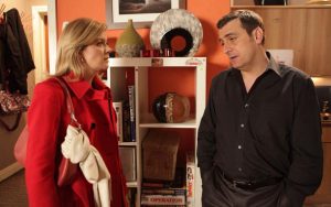Peter and Leanne fight Coronation Street 