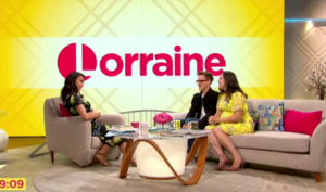 Christine Lampard compared her baby bump with Giovanna Fletcher this week on Lorraine