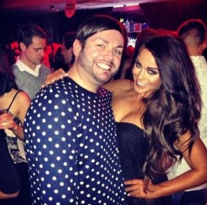 Vicky Pattison and best friend Paul Burns