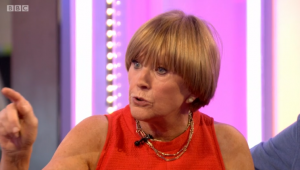Anne Robinson on The One Show (Credit: BBC)
