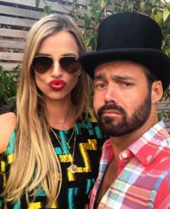 Vogue Williams and Spencer Matthews