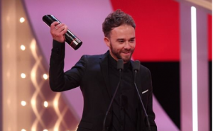 Jack P Shepherd at the British Soap Awards (Credit: ITV)