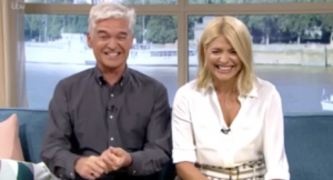 Holly Willoughby and Phillip Scofield on This Morning (Credit: ITV)