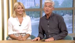 Holly Willoughby and Phillip Scofield on This Morning (Credit: ITV)