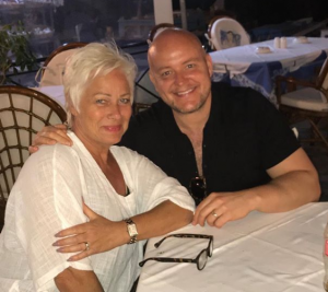Denise Welch and Lincoln Townley (Credit: Instagram)