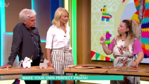 Holly Willoughby and Phillip Schofield on This Morning (Credit: ITV)