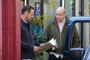 Mick and Stuart in EastEnders