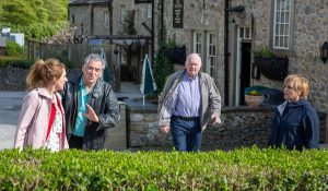 Laurel, Bob, Doug and Brenda argue in Emmerdale