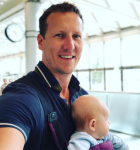 Brendan Cole with his son Dante (Credit: Instagram))
