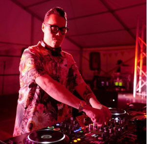 Pictures of Alan Carr and Paul Drayton's wedding party shared by David Walliams (Credit: Instagram)