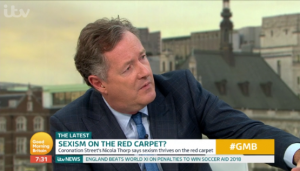 Piers Morgan on Good Morning Britain (Credit: ITV)