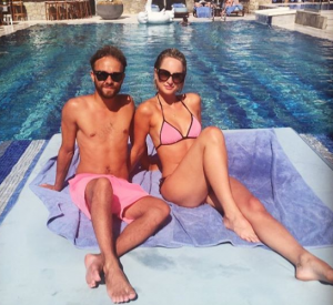 Jack P Shepherd and Hanni Treweek on holiday (Credit: Instagram)