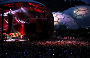Gary Barlow performing at The Eden Project (Credit: Instagram)