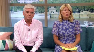 Phillip Schofield and Holly Willoughby on This Morning (Credit: ITV)