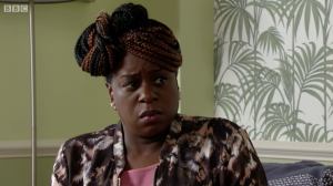 Kim upset EastEnders