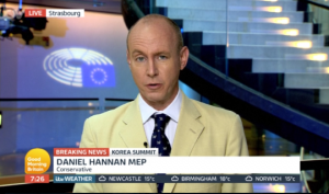  Conservative MEP Daniel Hannan on Good Morning Britain (Credit: ITV)