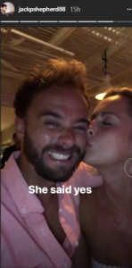 Jack P Shepherd and Hanni Treweek on holiday (Credit: Instagram)