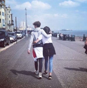 Jeff Brazier's fiancee Kate Dwyer and son Bobby