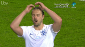 paddy mcguinness misses penalty at Soccer Aid (Credit: ITV)