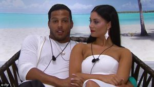 Love Island 2015 couple Luis Morrison and Cally Jane Beech