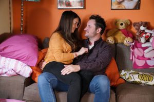 Martin and Stacey kiss EastEnders