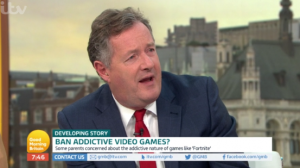 Piers Morgan on Good Morning Britain (Credit: ITV)