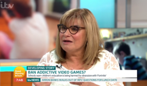 Behaviourial specialist Lorraine Marer on Good Morning Britain (Credit: ITV)