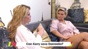 Kerry Katona and Danniella Westbrook on Loose Women (Credit: ITV)