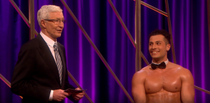 Paul O'Grady on Blind Date (Credit: Channel 5)