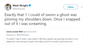 Mark Wright tweet