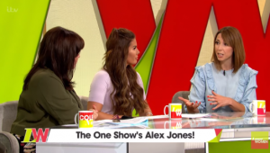 Alex Jones on Loose Women (Credit: ITV)
