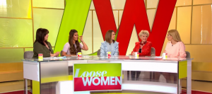 Alex Jones on Loose Women (Credit: ITV)