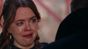 Coronation Street's Peter Barlow shouts at Toyah Battersby