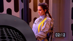 Katie Price on The Crystal Maze