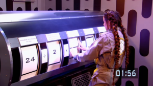 Crystal Maze game Katie Price